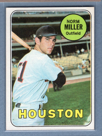 1969 Topps #76 Norm Miller (b) EX-MT  GO700