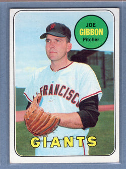 1969 Topps #158 Joe Gibbon EX  GO850
