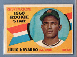 1960 Topps #140 Julio Navarro VG  GO550