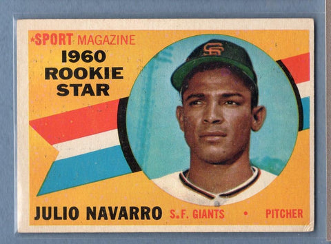 1960 Topps #140 Julio Navarro VG  GO550