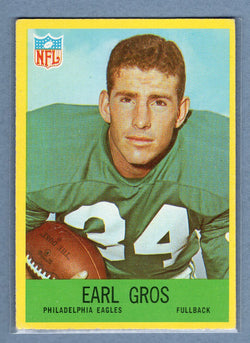 1967 Philadelphia #137 Earl Gros EX-MT   GO118