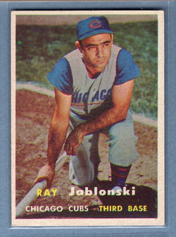 1957 Topps #218 Ray Jablonski  EX   GO260
