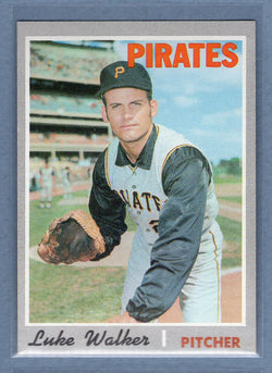 1970 Topps #322 Luke Walker  EX-MT  GO260