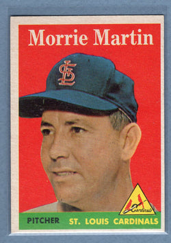 1958 Topps #53 Morrie Martin EX-MT  GO129
