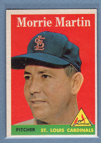 1958 Topps #53 Morrie Martin EX-MT  GO129