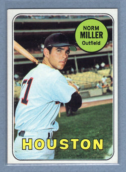 1969 Topps #76 Norm Miller (c) EX-MT  GO700