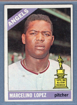 1966 Topps #155 Marcelino Lopez VG-EX  GO368