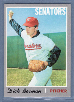 1970 Topps #175 Dick Bosman  EX-MT  SB1