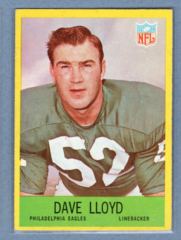 1967 Philadelphia #138 Dave Lloyd EX-MT   GO118