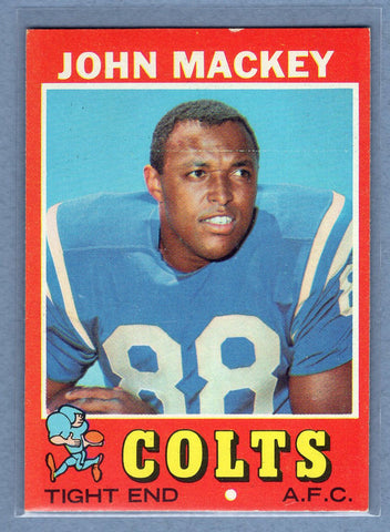 1971 Topps #175 John Mackey (HOF) EX-MT  GO260
