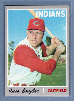1970 Topps #347 Russ Snyder  (d) EX-MT  GO200