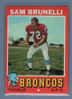 1971 Topps #185 Sam Brunelli EX-MT  GO32