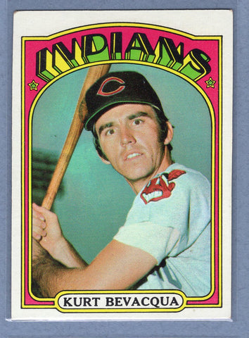 1972 Topps #193 Kurt Bevacqua EX  GO500
