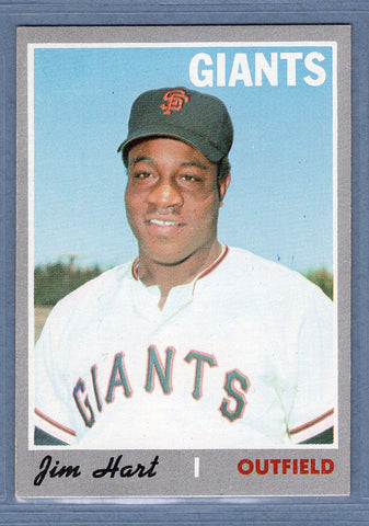 1970 Topps #176 Jim Hart  EX-MT  SB1