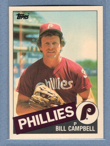 1985 Topps Tiffany #209 Bill Campbell NM