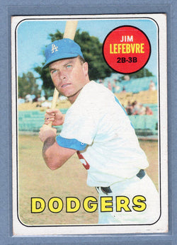 1969 Topps #140 Jim Lefebvre (c) EX  GO602