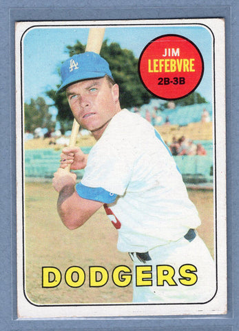 1969 Topps #140 Jim Lefebvre (c) EX  GO602