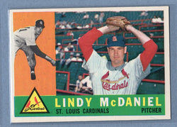 1960 Topps #195 Lindy McDaniel EX-MT  GO223