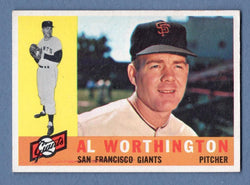 1960 Topps #268 Al Worthington EX-MT  GO240B
