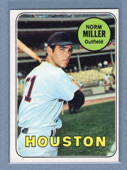 1969 Topps #76 Norm Miller (d) EX-MT  GO700