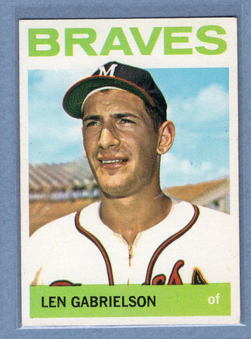 1964 Topps #198 Len Gabrielson EX-MT   GO523
