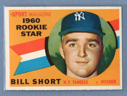 1960 Topps #142 Bill Short(b) EX   GO550