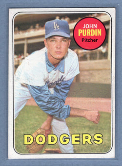 1969 Topps #161 John Purdin (st)(a) VG  GO850