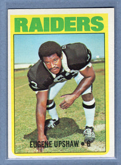 1972 Topps #186 Gene Upshaw (R) (HOF) EX-MT  GO326