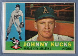 1960 Topps #177 Johnny Kucks EX-MT  GO560