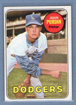 1969 Topps #161 John Purdin(b) EX-MT  GO850