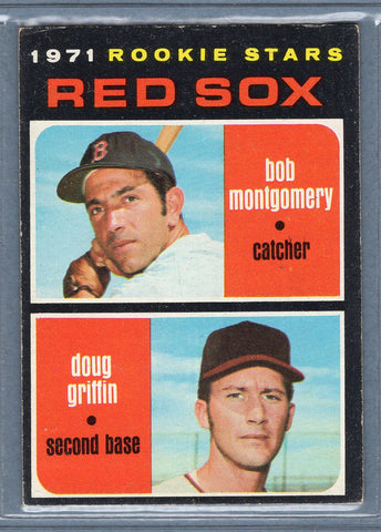1971 Topps #176 Red Sox Rookies  EX  SB1