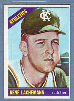 1966 Topps #157 Rene Lachemann VG-EX  GO368