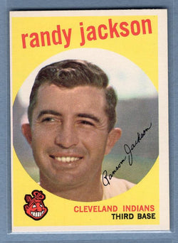 1959 Topps #394 Randy Jackson EX-MT    Set Break A