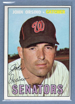 1967 Topps #207 John Orsino EX-MT   GO440
