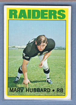 1972 Topps #54 Marv Hubbard VG-EX  GO100
