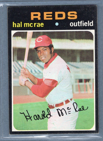 1971 Topps #177 Hal McRae  EX  SB1