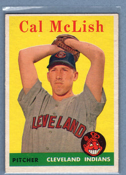 1958 Topps #208 Cal McLish (b) VG-EX  GO387