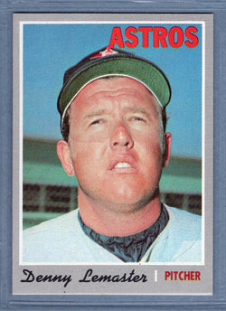 1970 Topps #178 Denny Lemaster  EX-MT  SB1