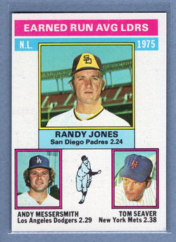 1976 Topps #201 Nl Era Leaders  (d) EX-MT  GO450