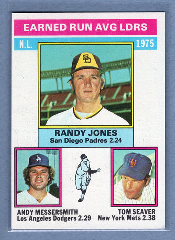 1976 Topps #201 Nl Era Leaders  (d) EX-MT  GO450
