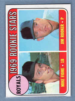 1969 Topps #376 Royals Rookies (a) EX-MT  GOWABB