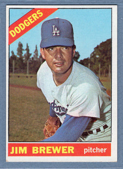 1966 Topps #158 Jim Brewer VG-EX  GO368