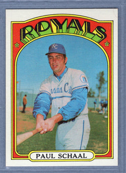 1972 Topps #177 Paul Schaal EX-MT   GO464