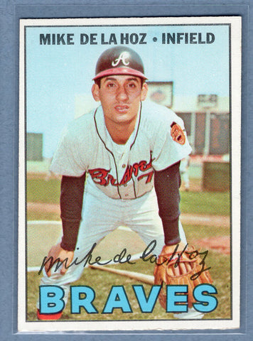 1967 Topps #372 Mike de la Hoz (st) (a) VG   GO223