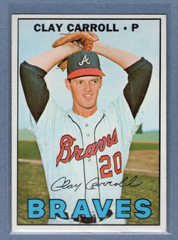 1967 Topps #219 Clay Carroll EX-MT  GO410