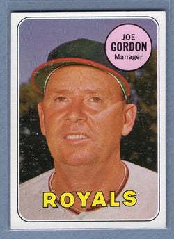 1969 Topps #484 Joe Gordon (HOF) (b) EX-MT  GO501