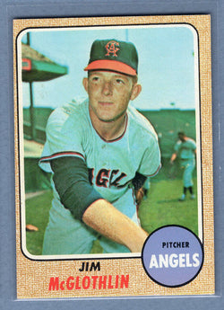 1968 Topps #493 Jim McGlothlin EX-MT  GO545