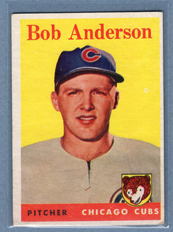 1958 Topps #209 Bob Anderson (a) G-VG  GO387