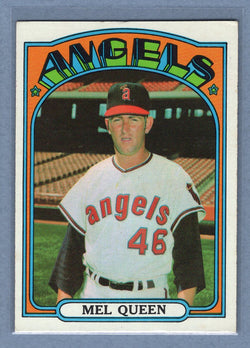 1972 Topps #196 Mel Queen EX  GO500