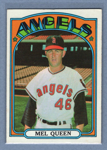 1972 Topps #196 Mel Queen EX  GO500